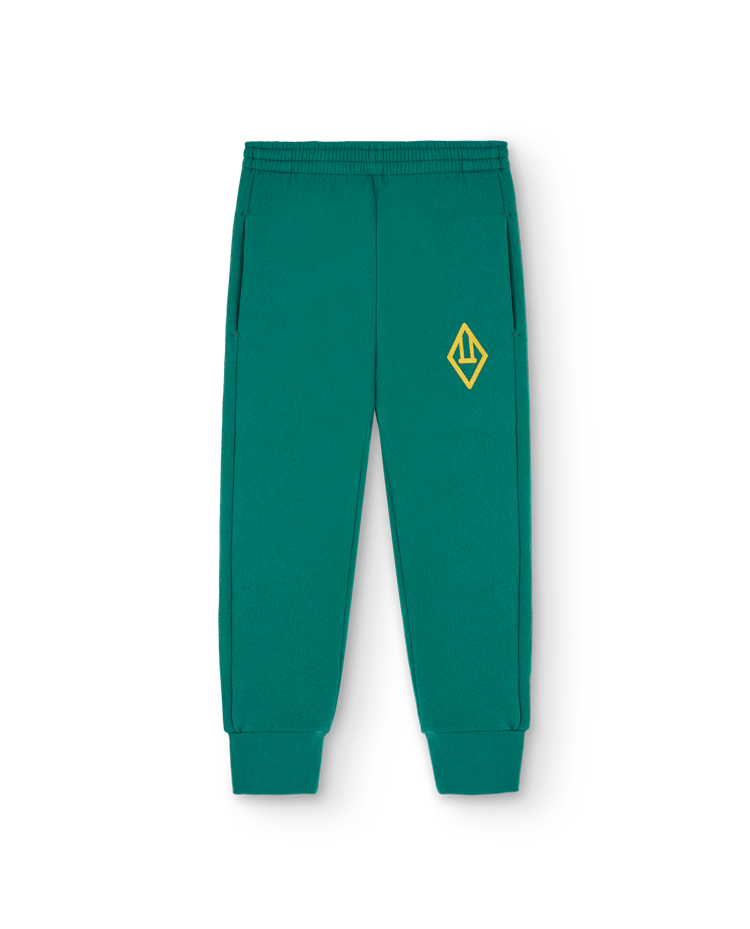 Green Symbol Panther Sweatpants COVER