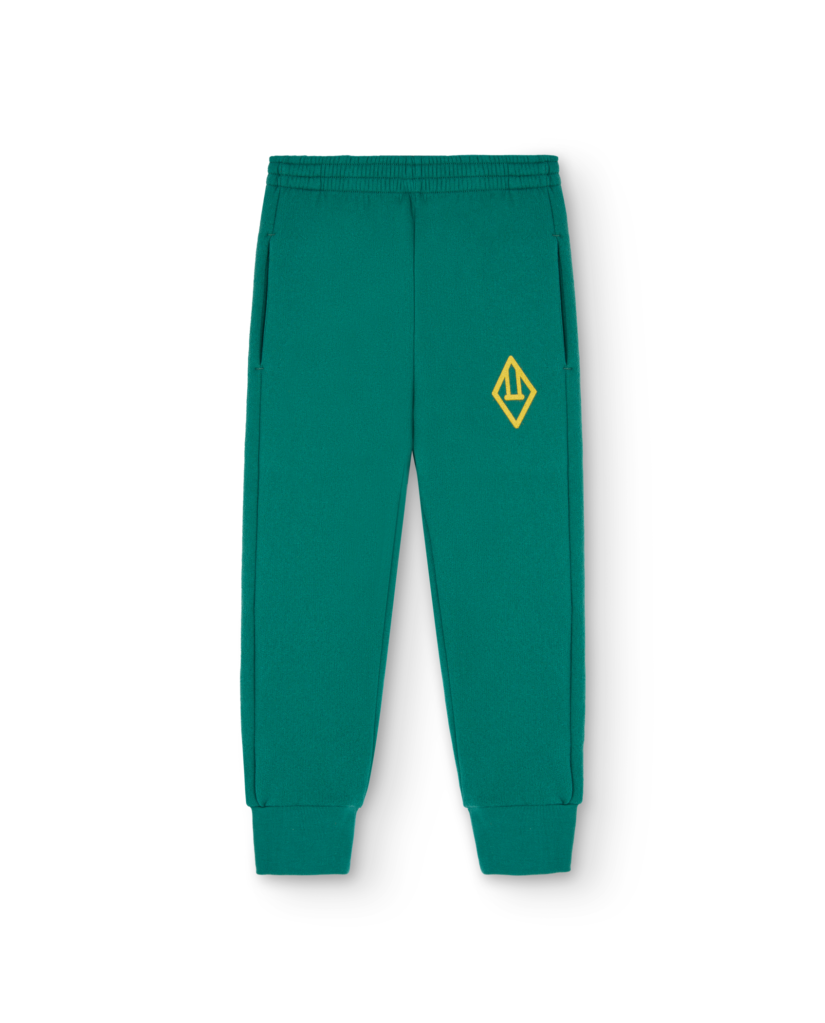 Green Symbol Panther Sweatpants PRODUCT FRONT