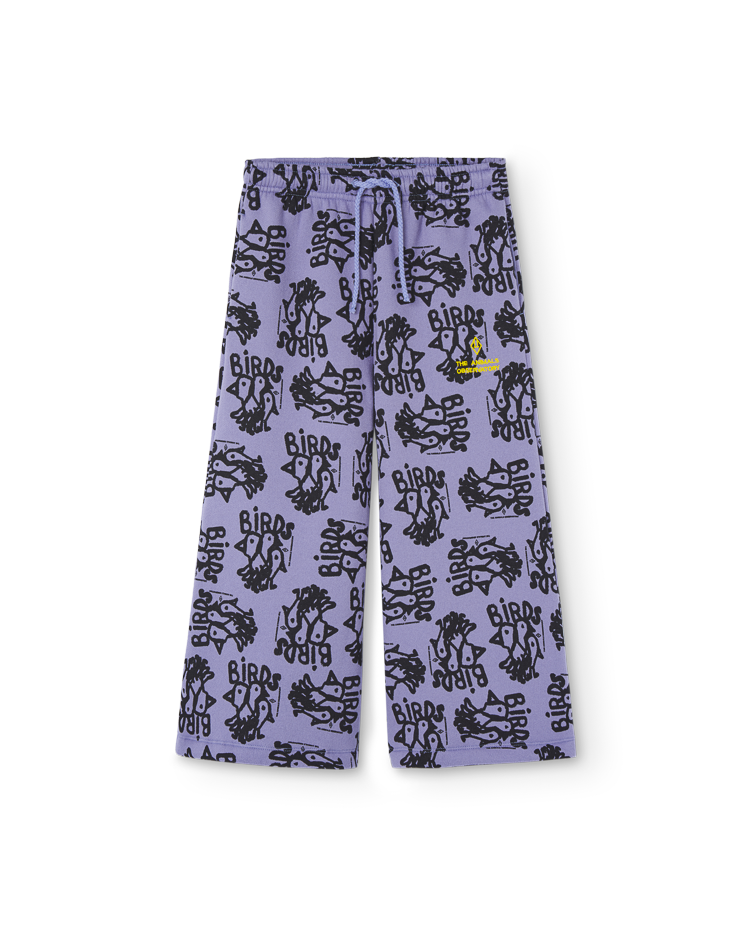 Purple Palazzo Platypus Pants COVER