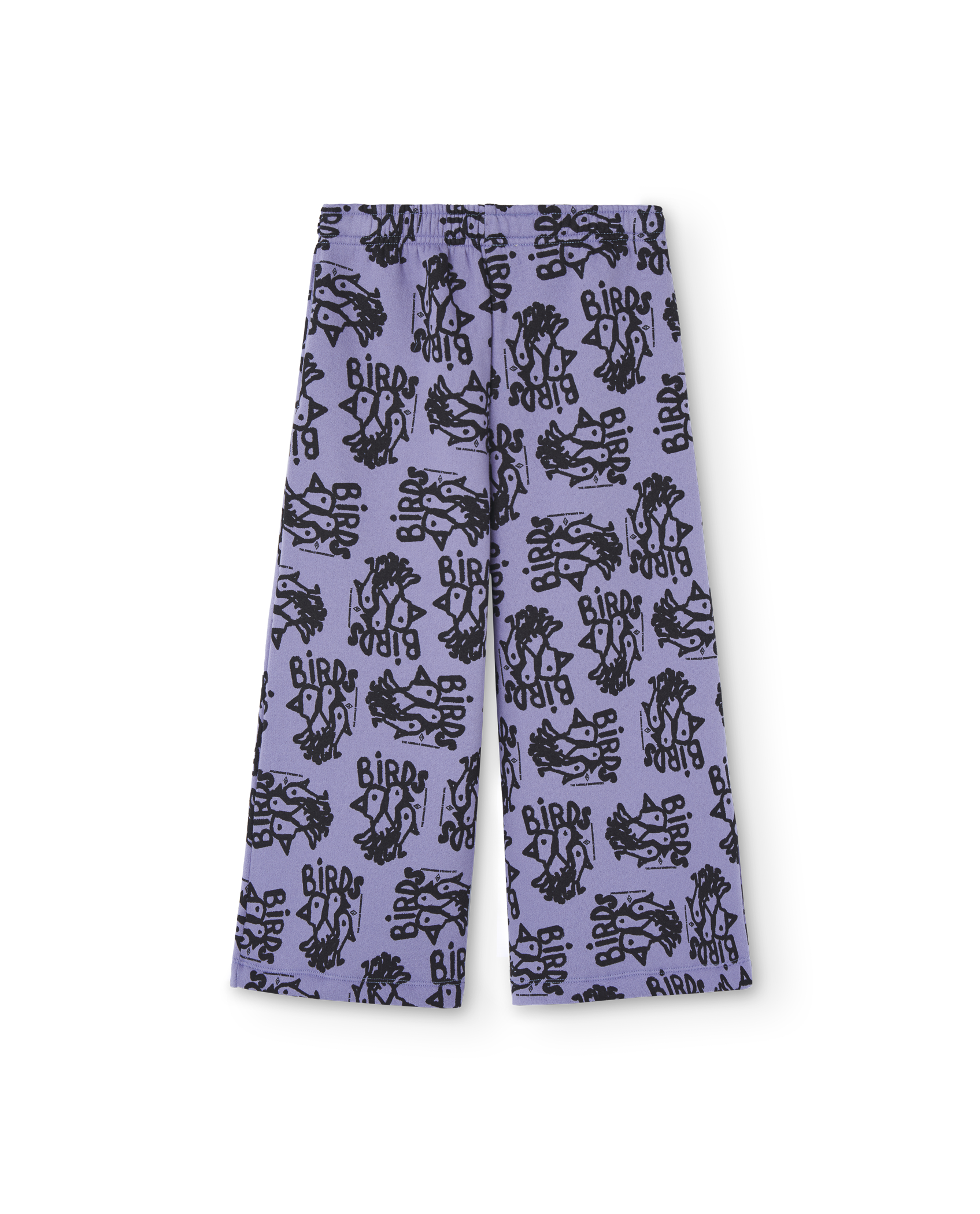 Purple Palazzo Platypus Pants PRODUCT BACK