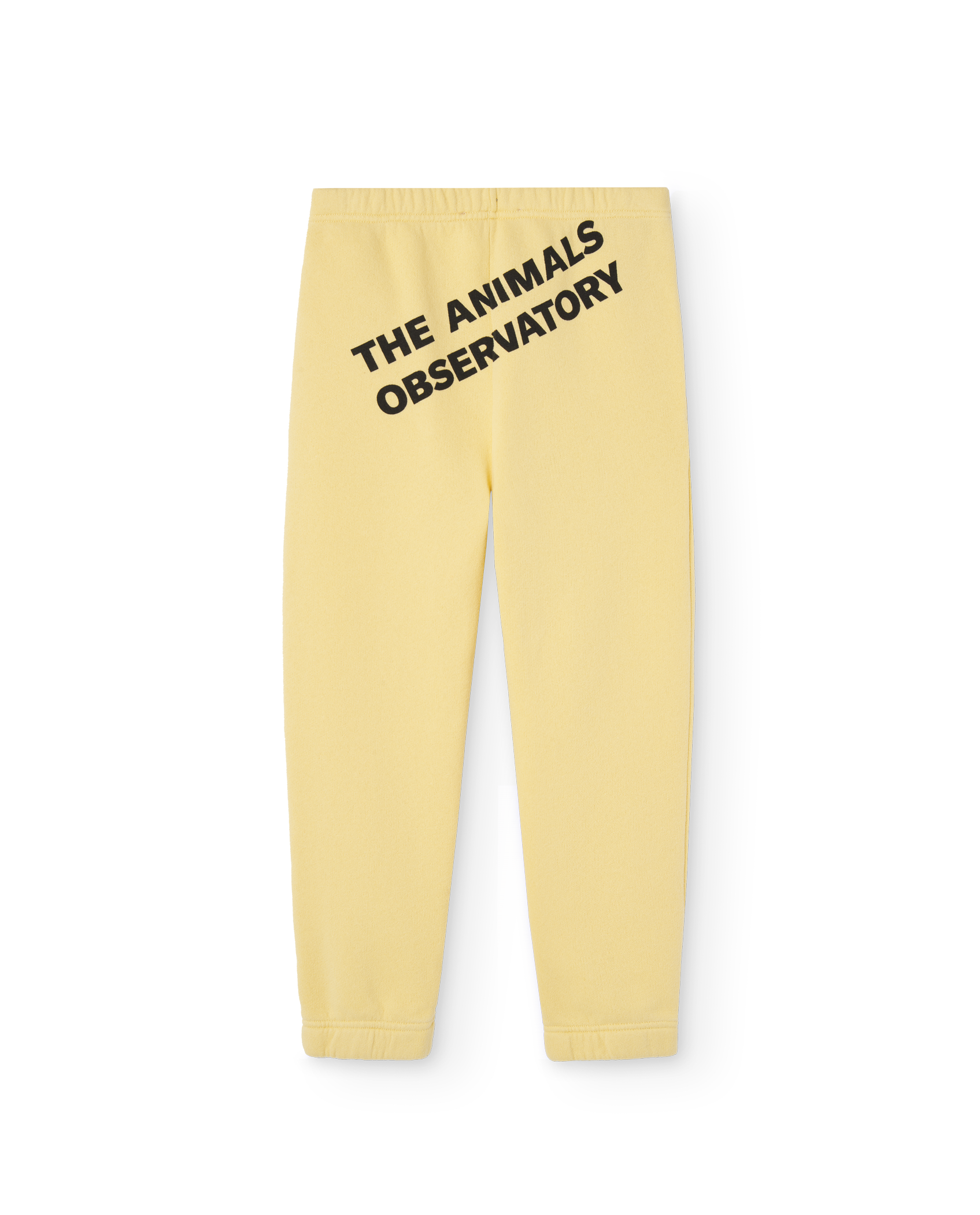 Cream Yellow Symbol Dromedary Sweatpants PRODUCT BACK