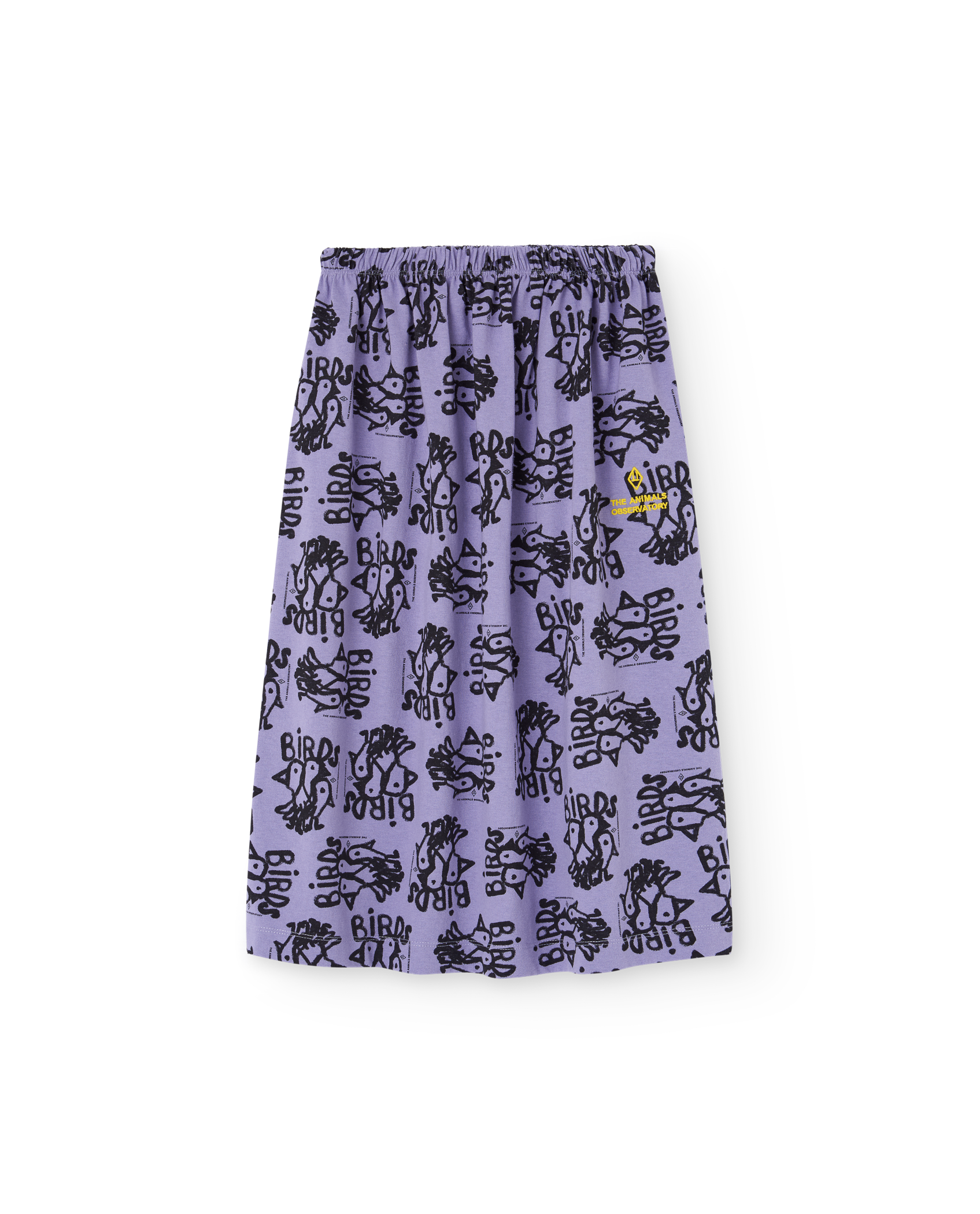 Purple Flock Ladybug Skirt PRODUCT FRONT