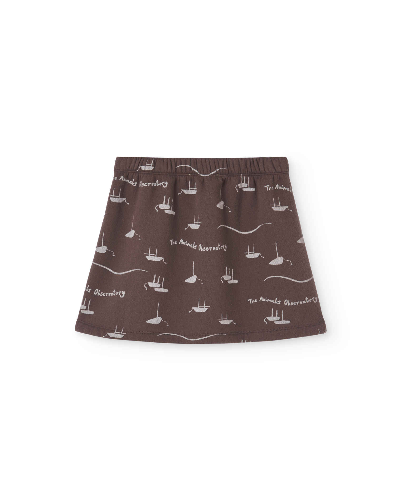 Walnut Wombat Skirt PRODUCT BACK