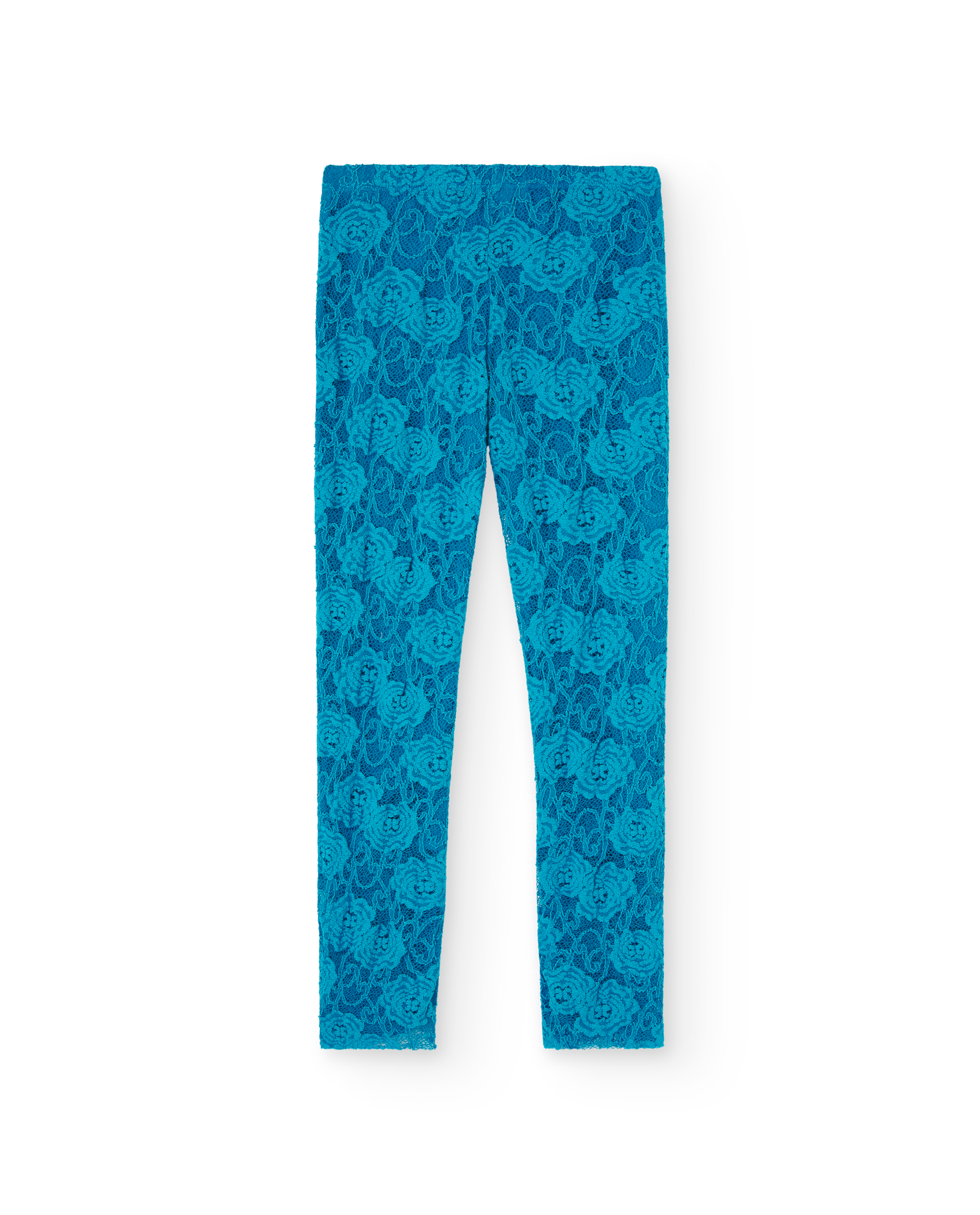 Blue Lace Alligator Lace Pants PRODUCT BACK