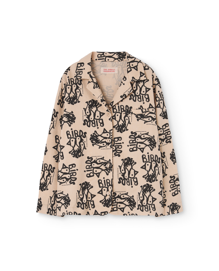 Brown Long Kangaroo Shirt COVER