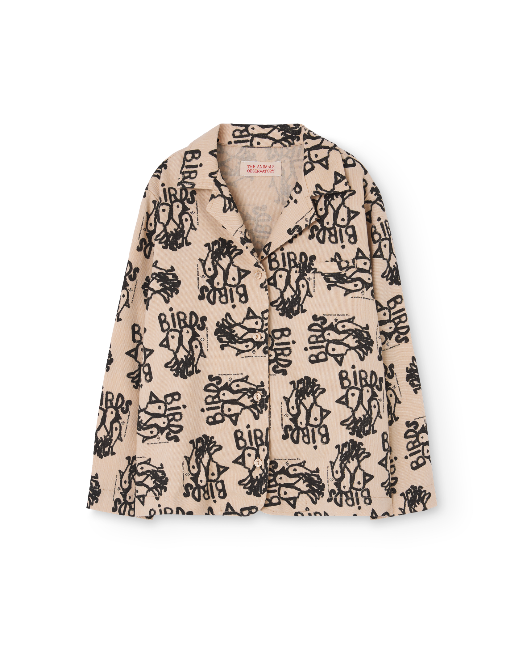 Brown Long Kangaroo Shirt PRODUCT FRONT