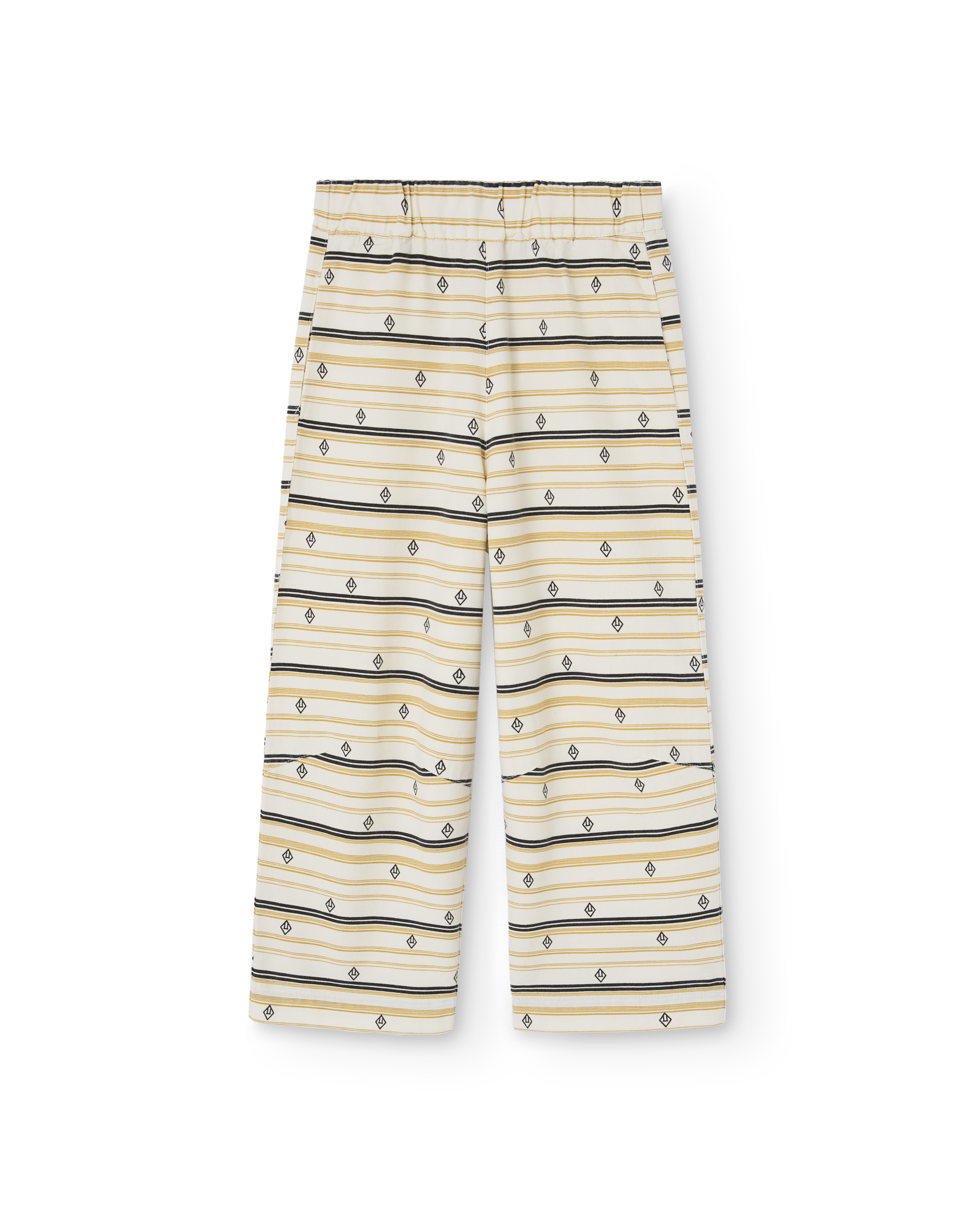 White Unique Elephant Pants PRODUCT FRONT