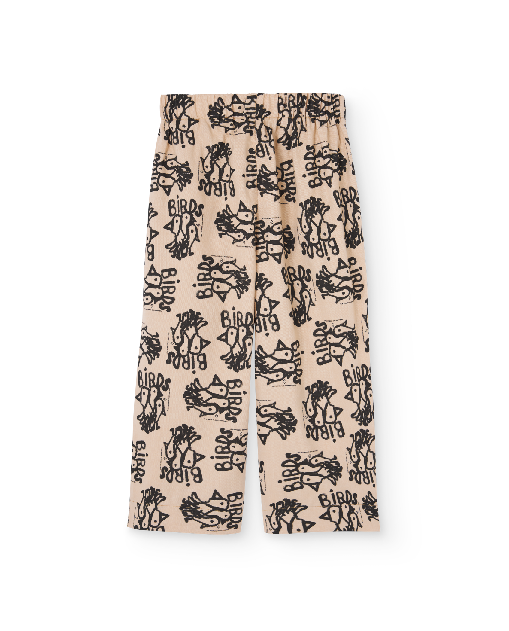 Brown Warm Antelope Pants PRODUCT BACK