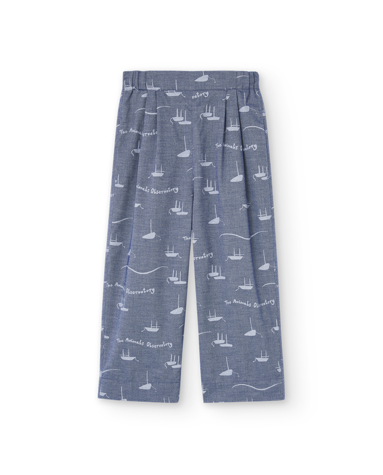 Navy Warm Antelope Pants COVER