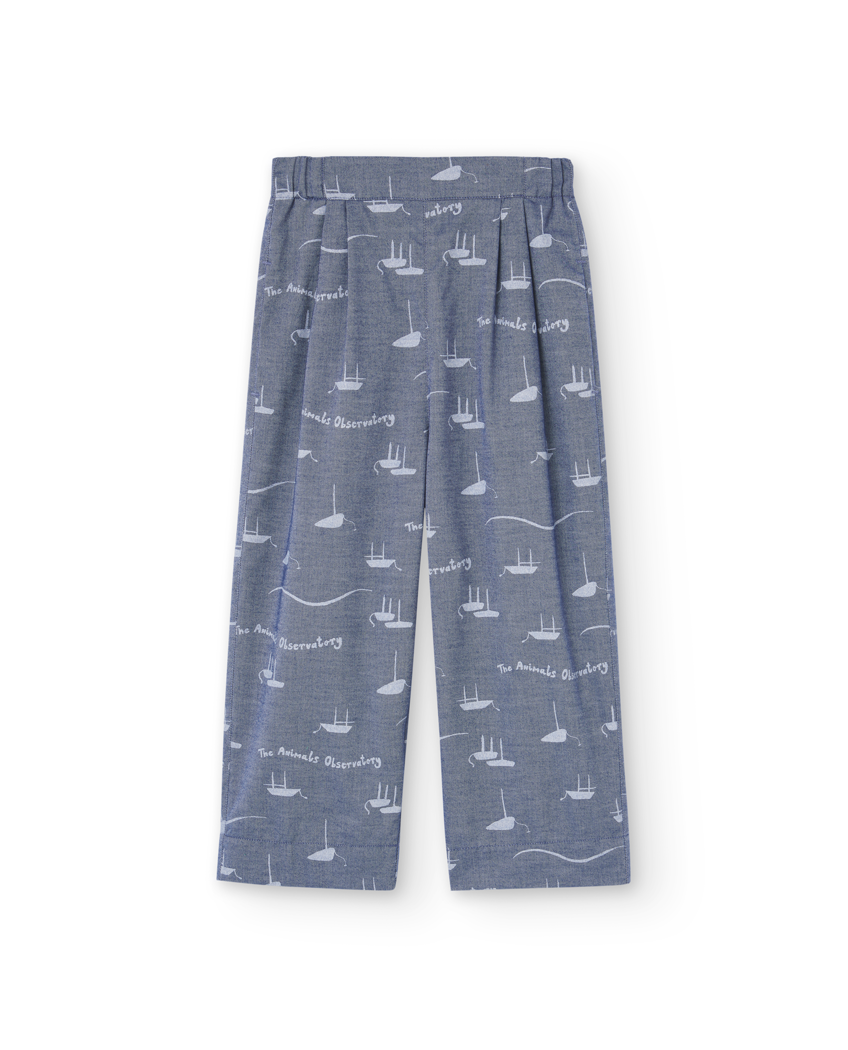 Navy Warm Antelope Pants PRODUCT FRONT