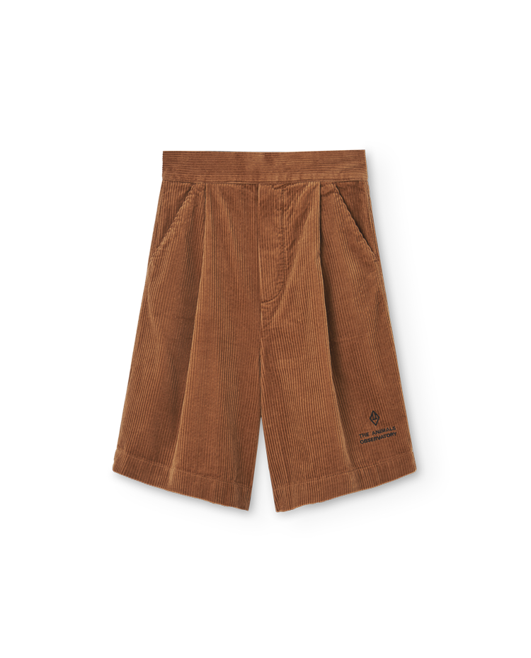 Brown Monkey Bermuda Shorts COVER