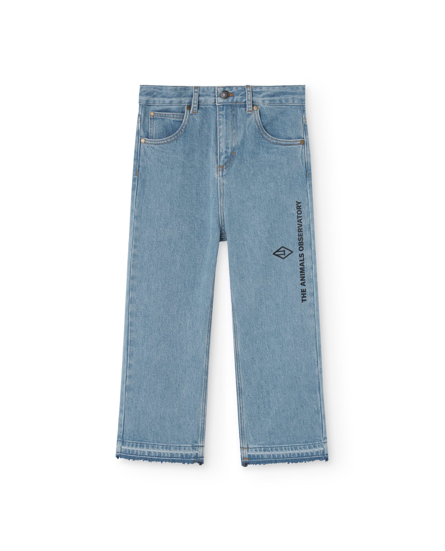 Blue Symbol Ant Jeans PRODUCT FRONT