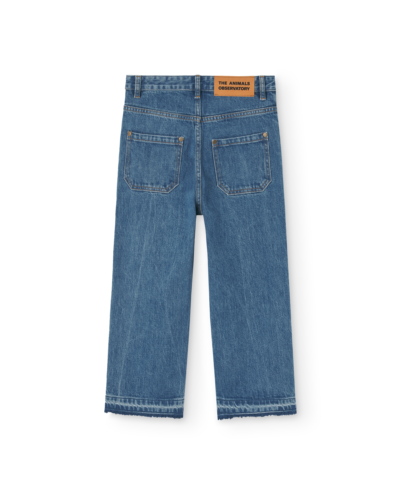 Indigo Symbol Ant Jeans PRODUCT BACK