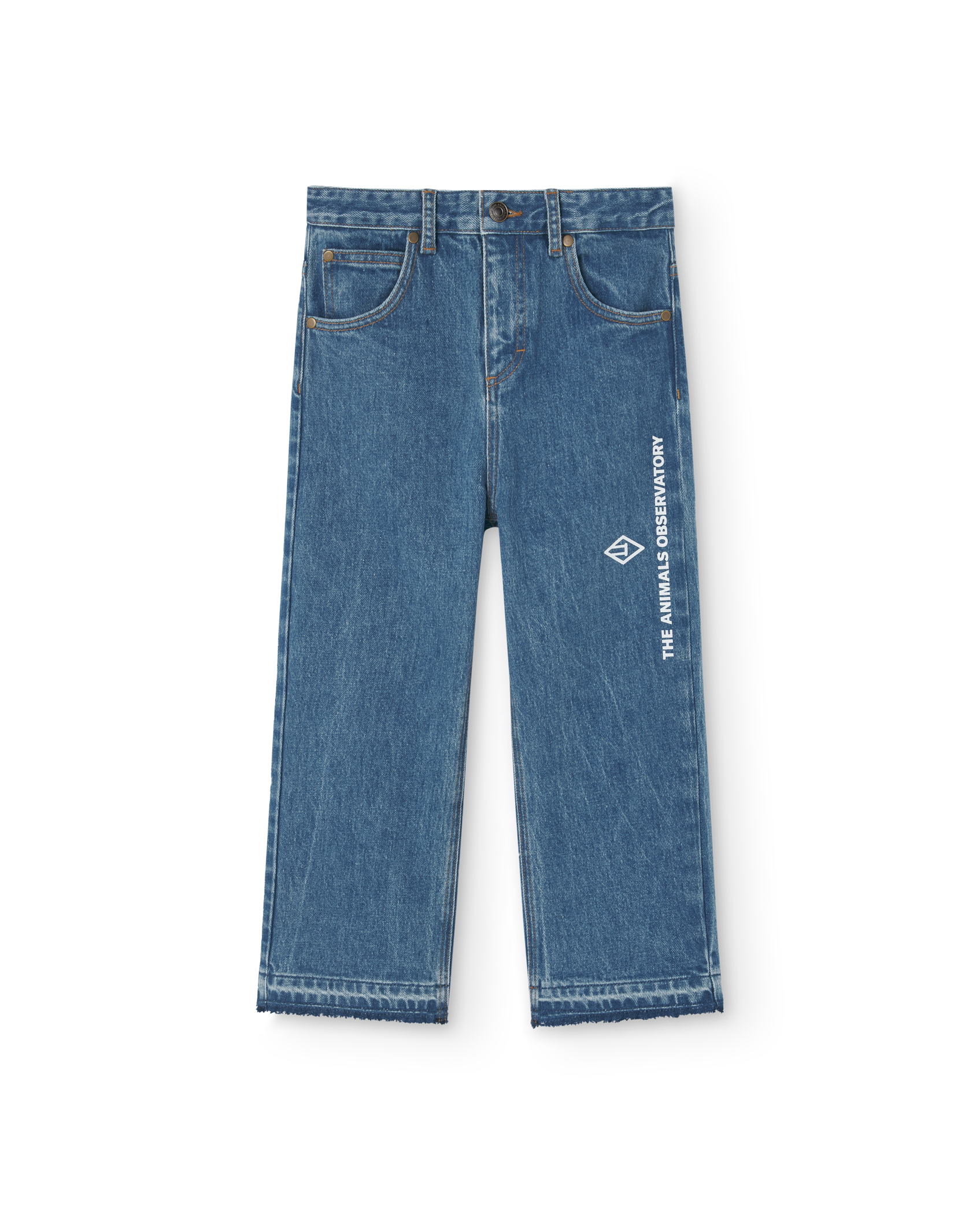 Indigo Symbol Ant Jeans PRODUCT FRONT