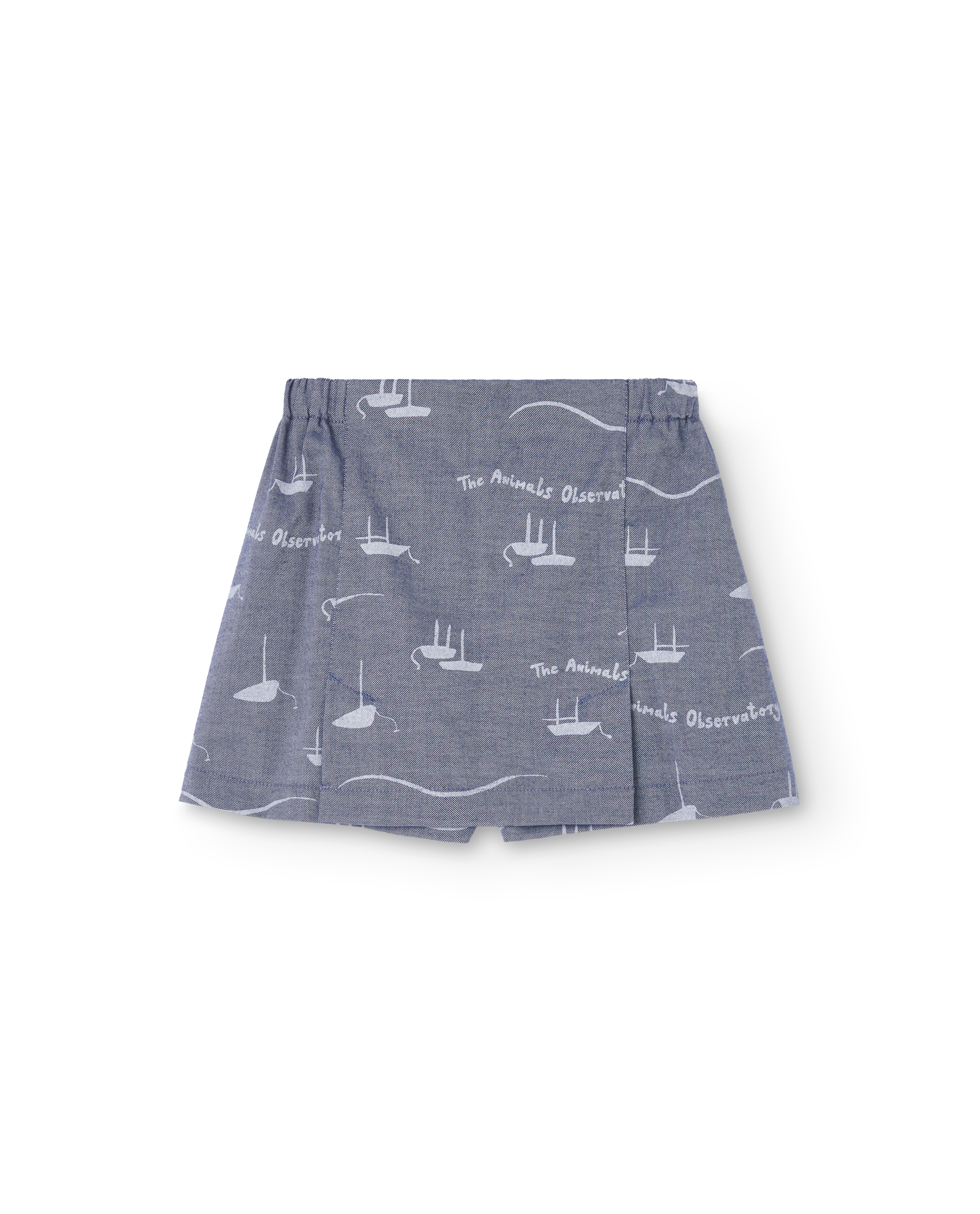 Navy Shrimp Skort PRODUCT FRONT