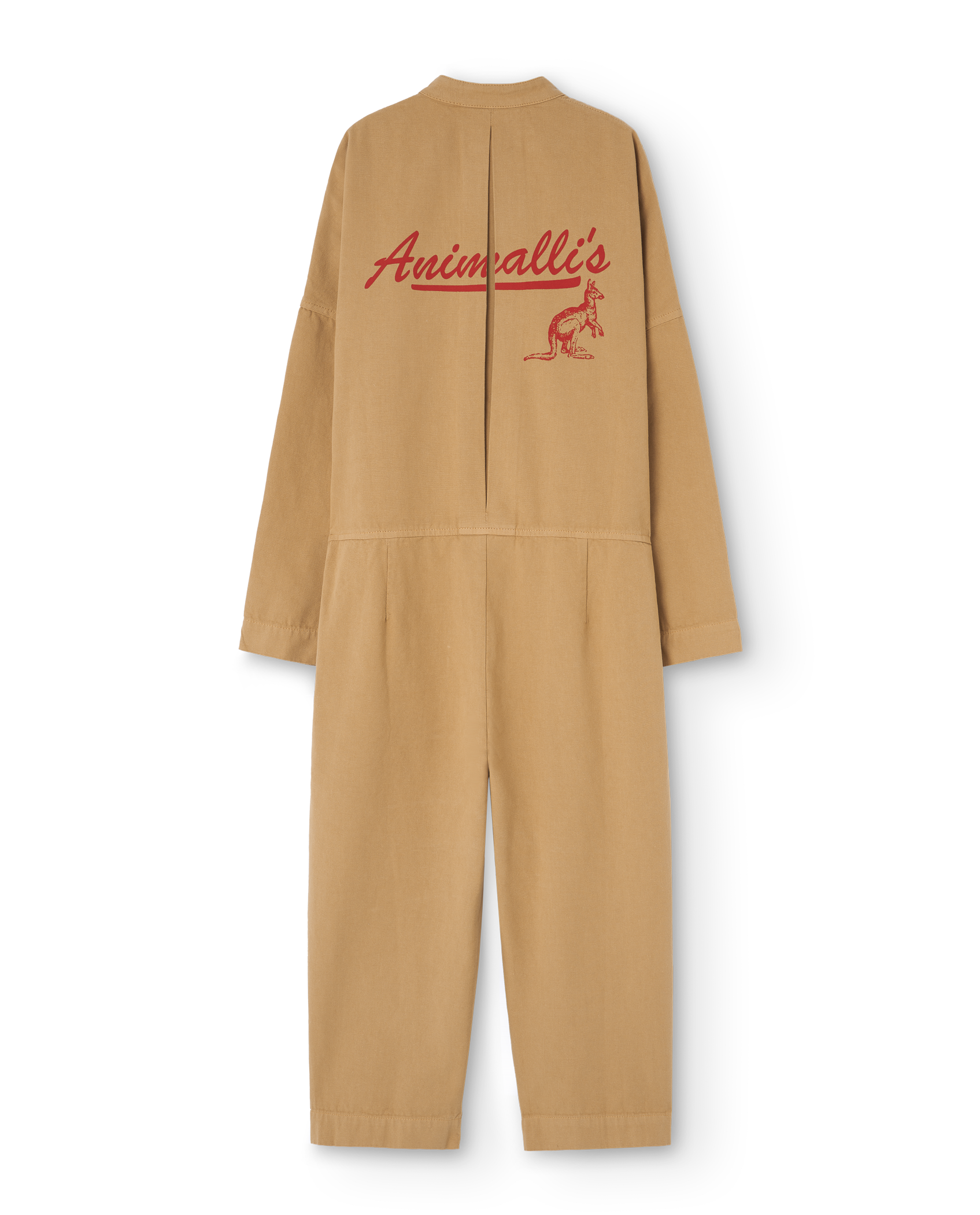 Brown Grasshopper Jumpsuit PRODUCT BACK