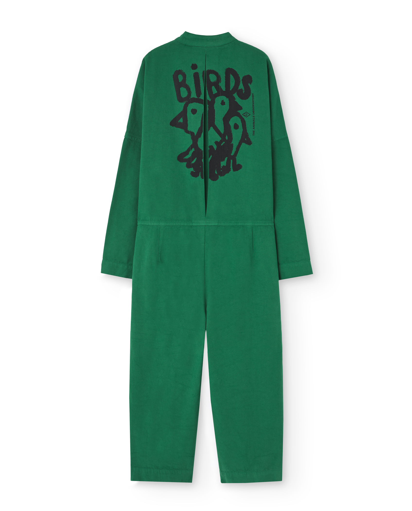 Green Grasshopper Jumpsuit PRODUCT BACK