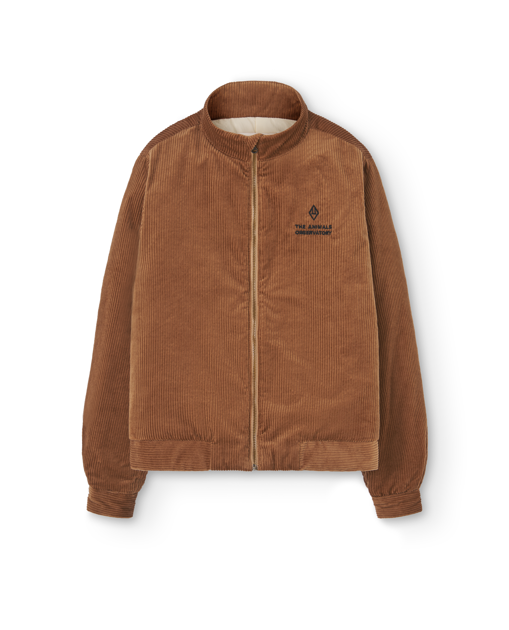 Brown Tiger Corduroy Jacket PRODUCT FRONT