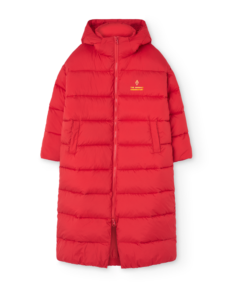 Red Calf Padded Jacket COVER