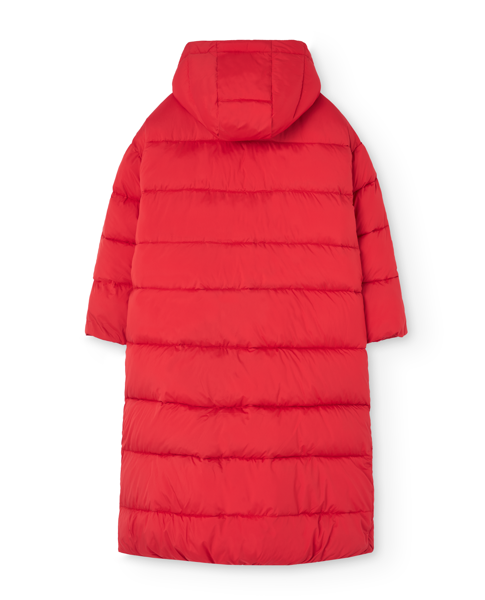 Red Calf Padded Jacket PRODUCT BACK