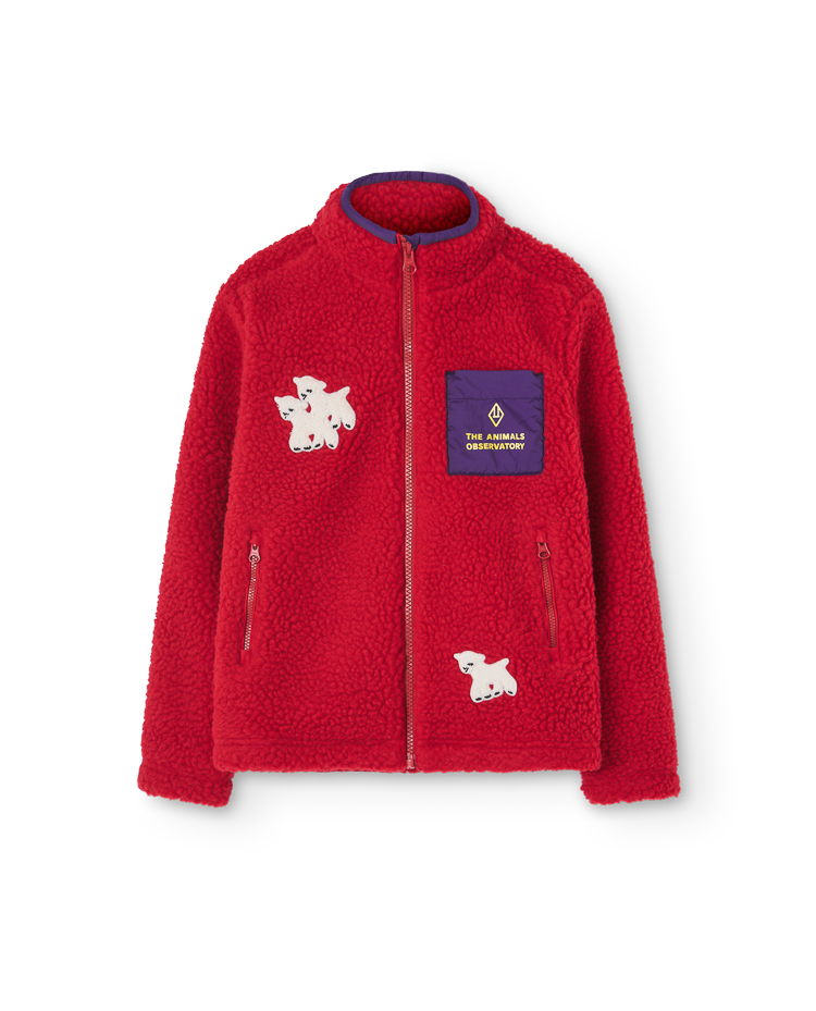 Red Shrew Fleece Jacket COVER