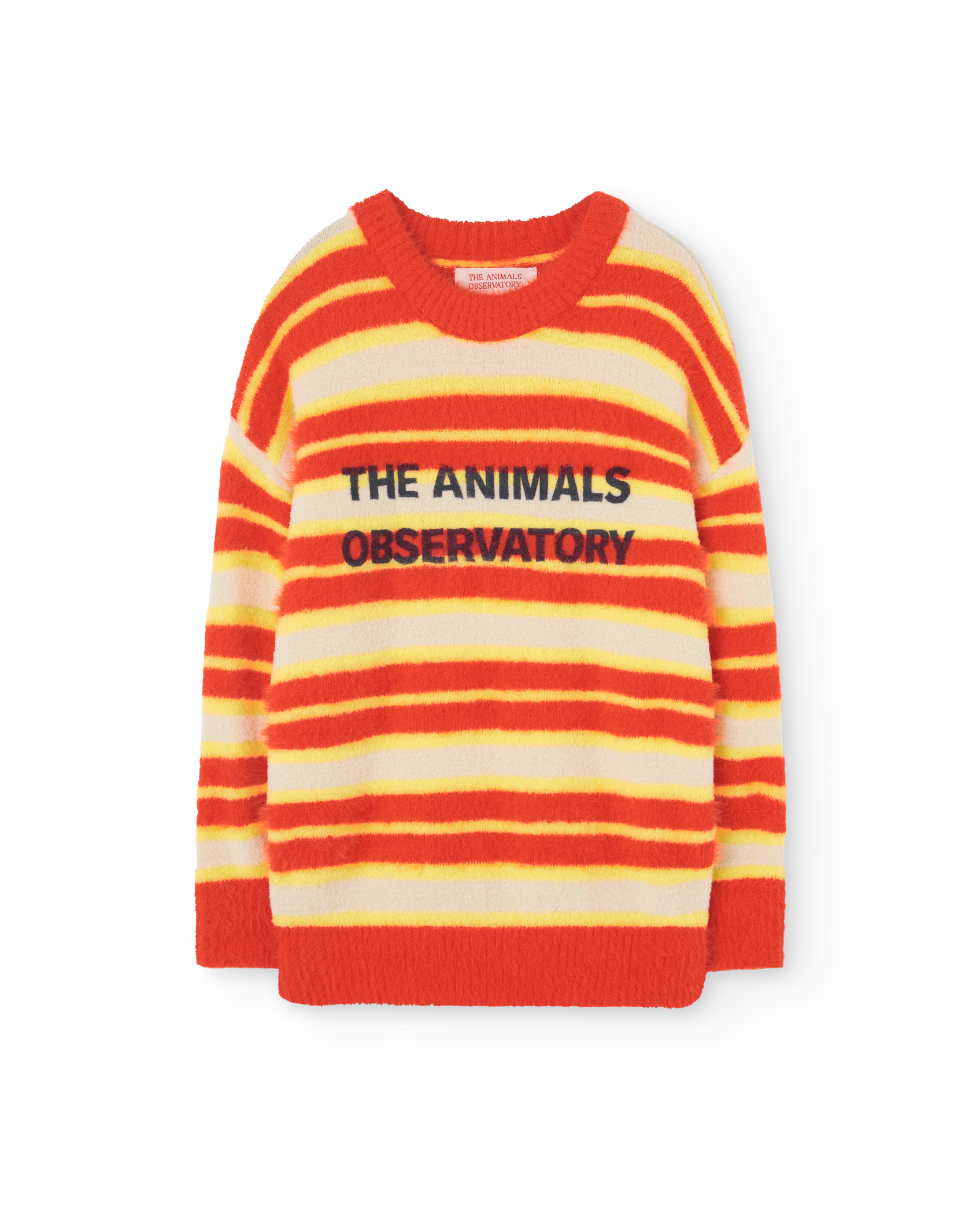 Orange Stripes Bull Sweater PRODUCT FRONT