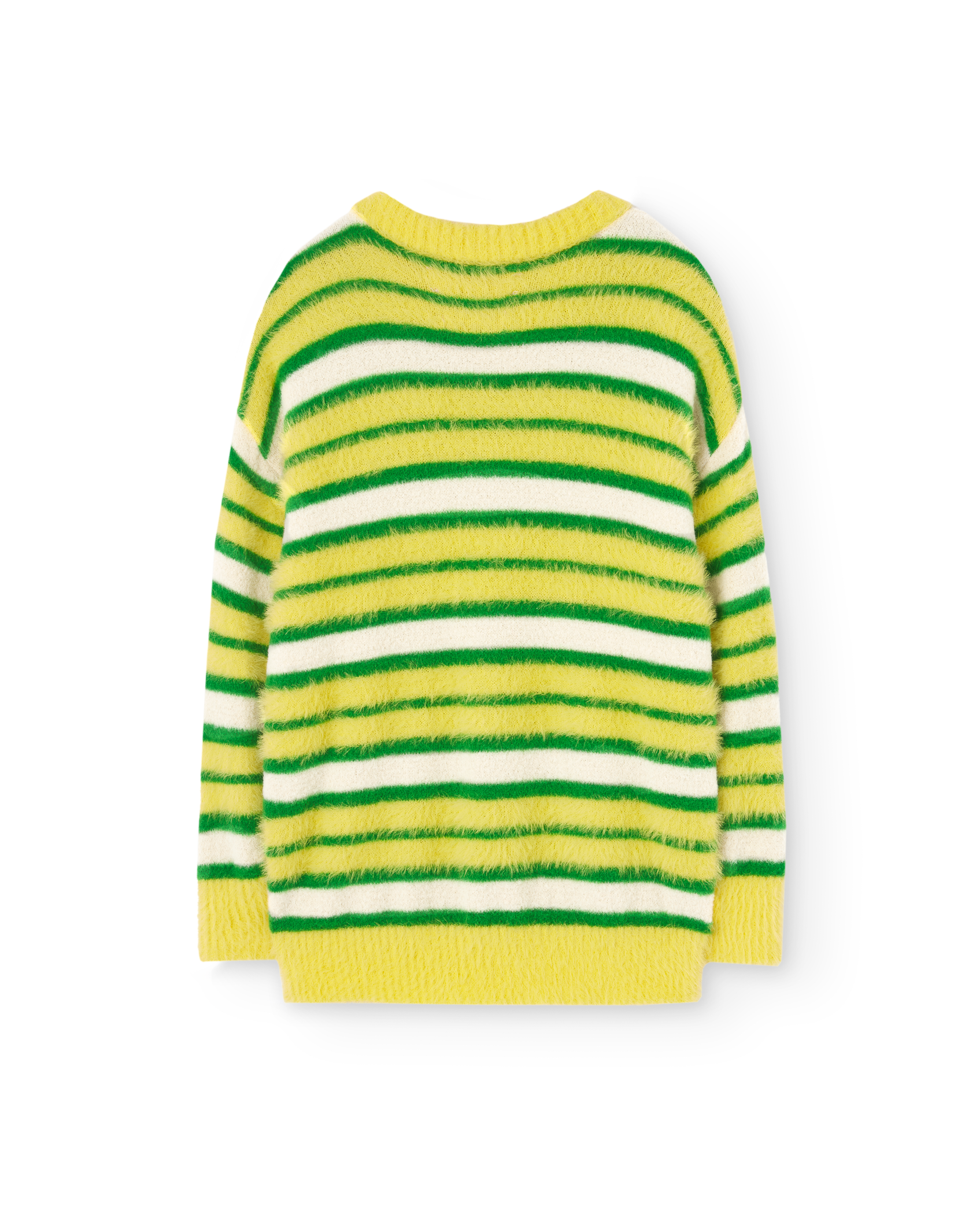 Yellow Stripes Bull Sweater PRODUCT BACK