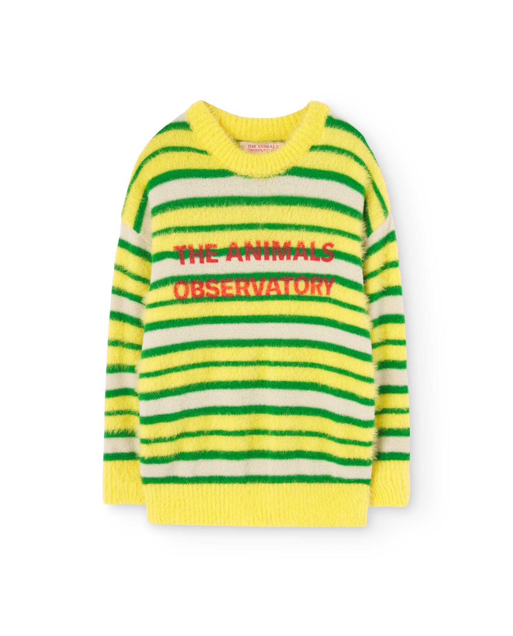 Yellow Stripes Bull Sweater PRODUCT FRONT