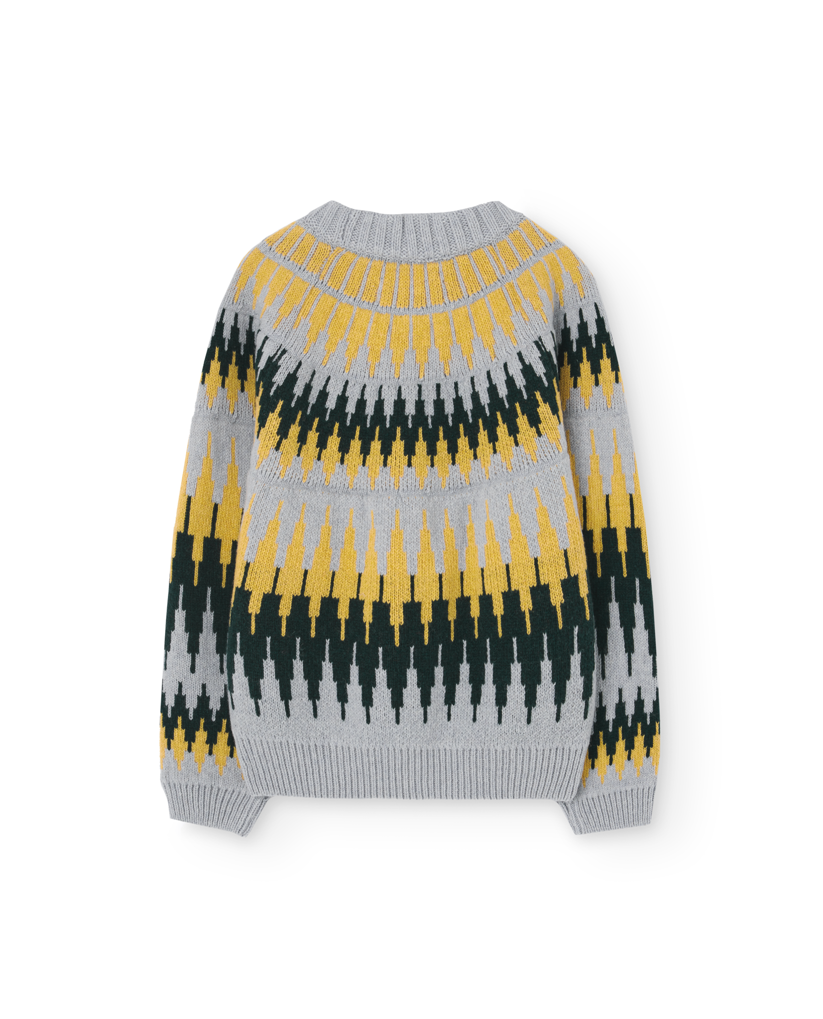 Celeste Zig Zag Bull Sweater PRODUCT BACK