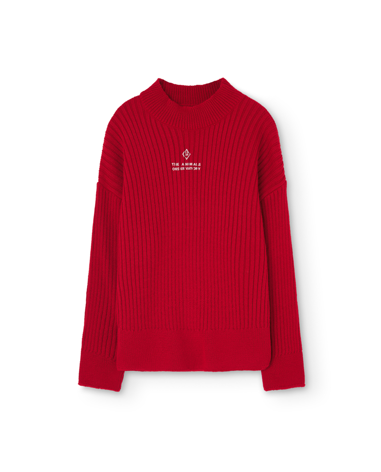 Red Seal Turtleneck Sweater COVER