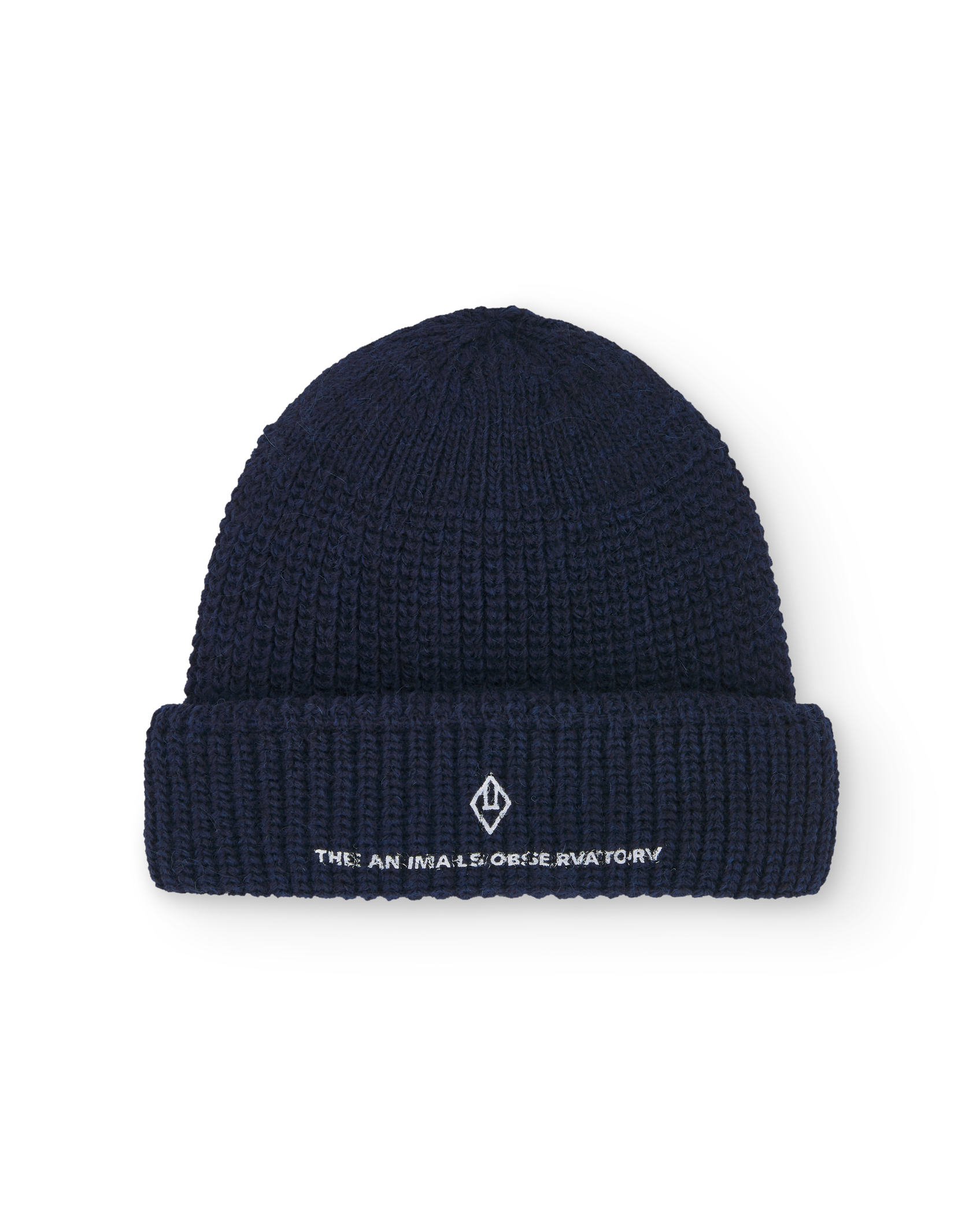 Navy Plain Pony Beanie PRODUCT FRONT