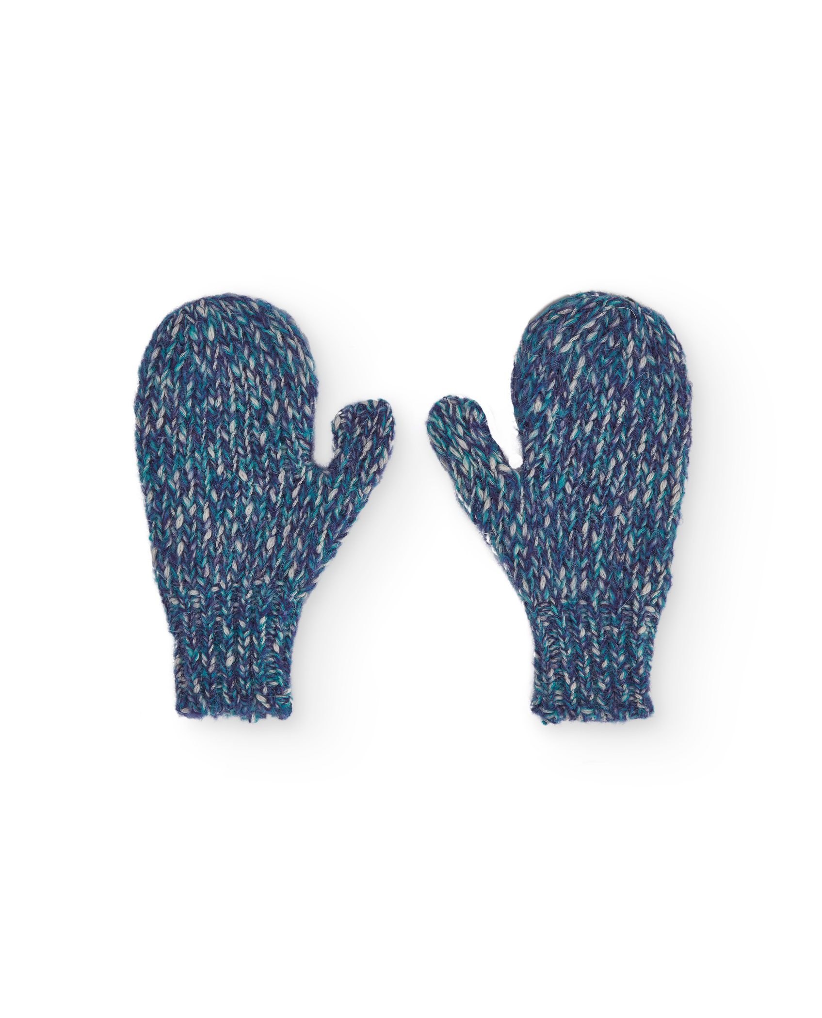 Blue Squid Mittens PRODUCT FRONT