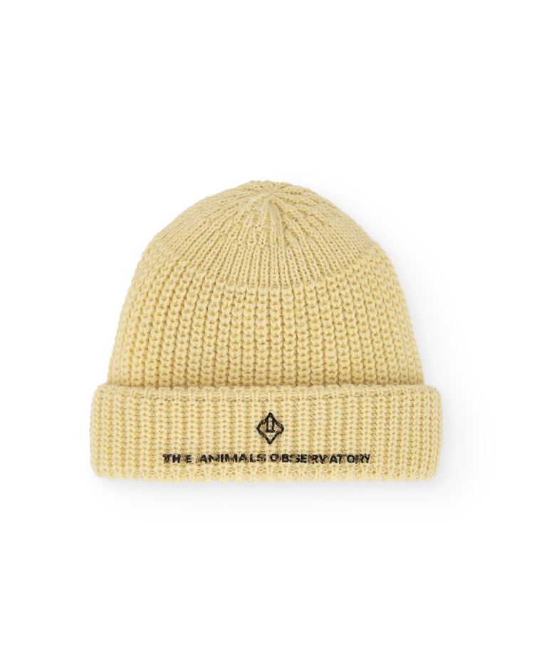 Yellow Bongo Baby Beanie COVER