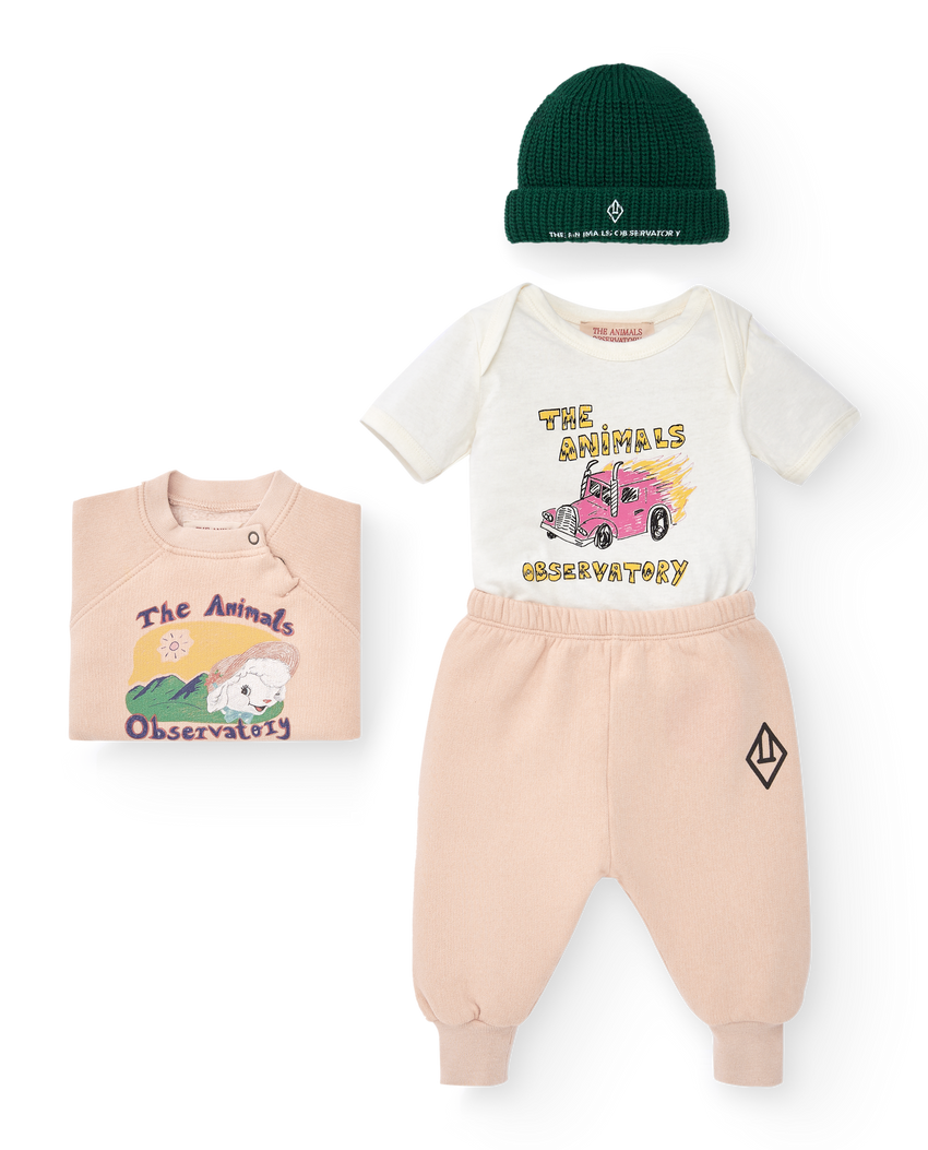 Rose Jackal Baby Sweatshirt MODEL FRONT