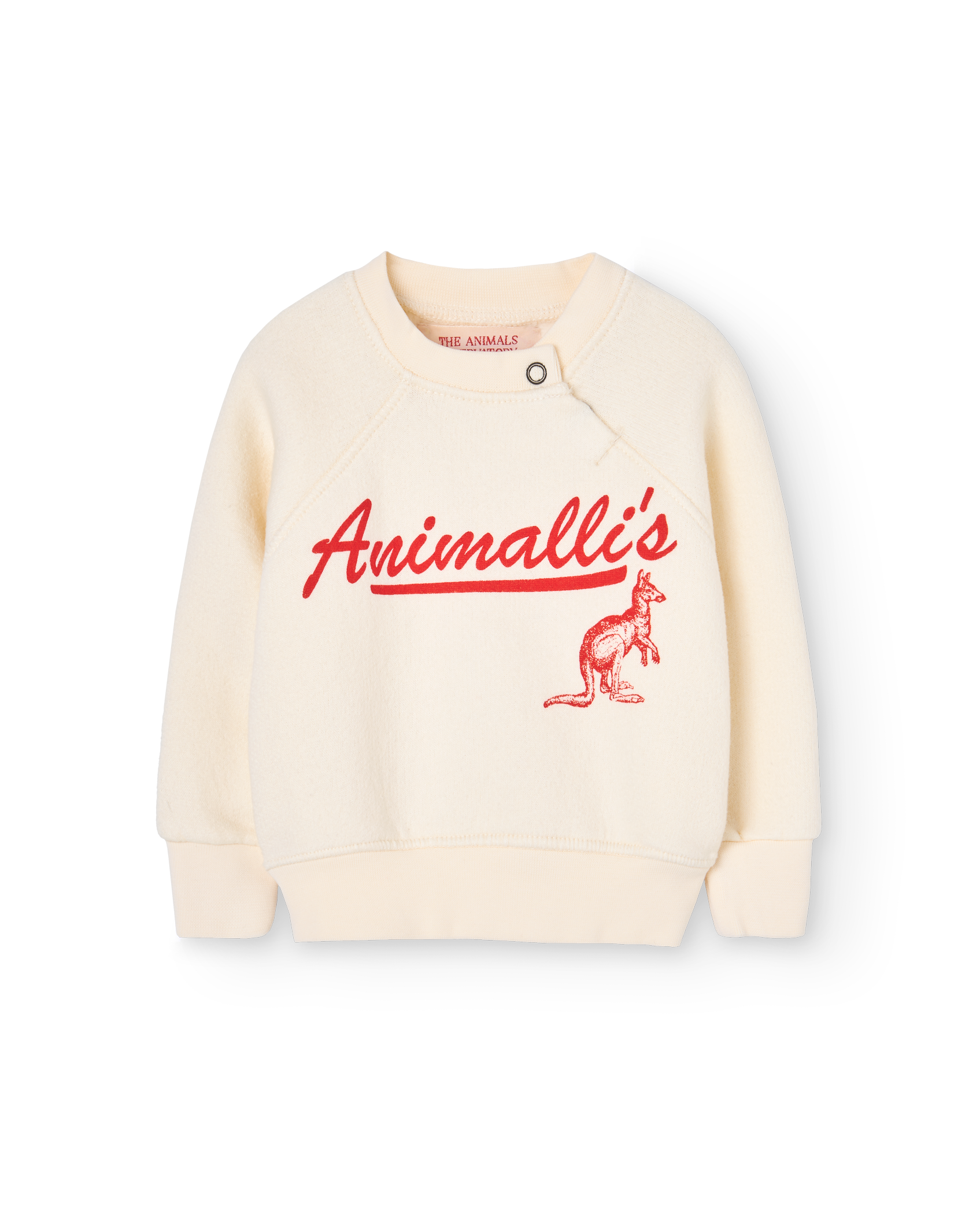 White Jackal Baby Sweatshirt PRODUCT FRONT