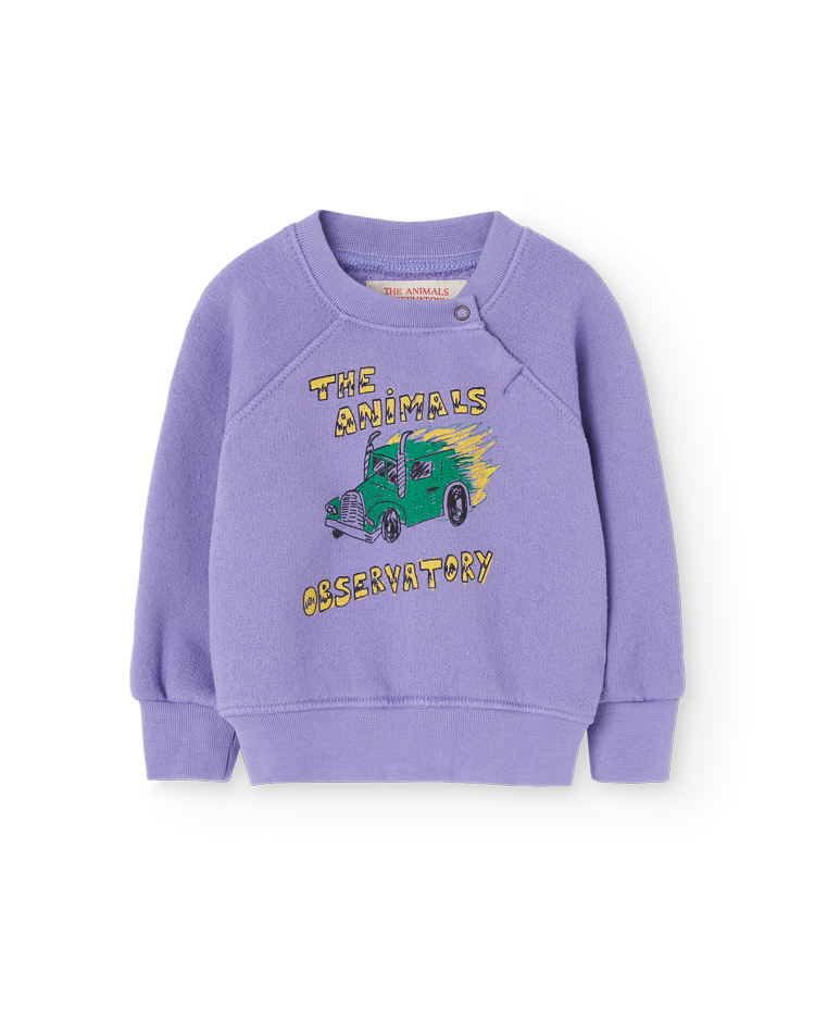 Purple Jackal Baby Sweatshirt COVER