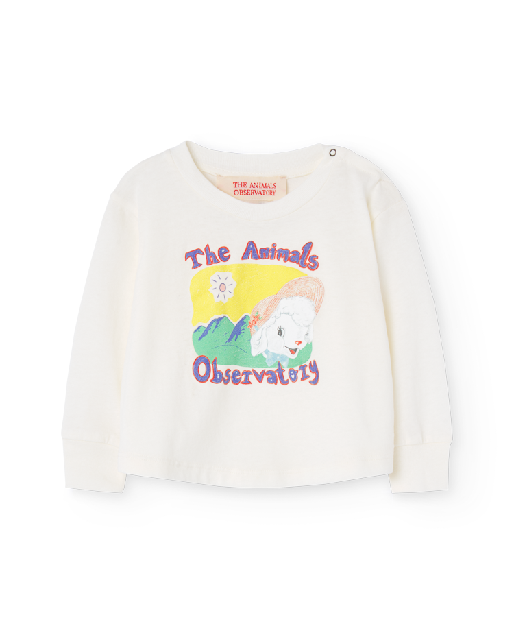 White Wapiti Baby Long Sleeve T-Shirt COVER