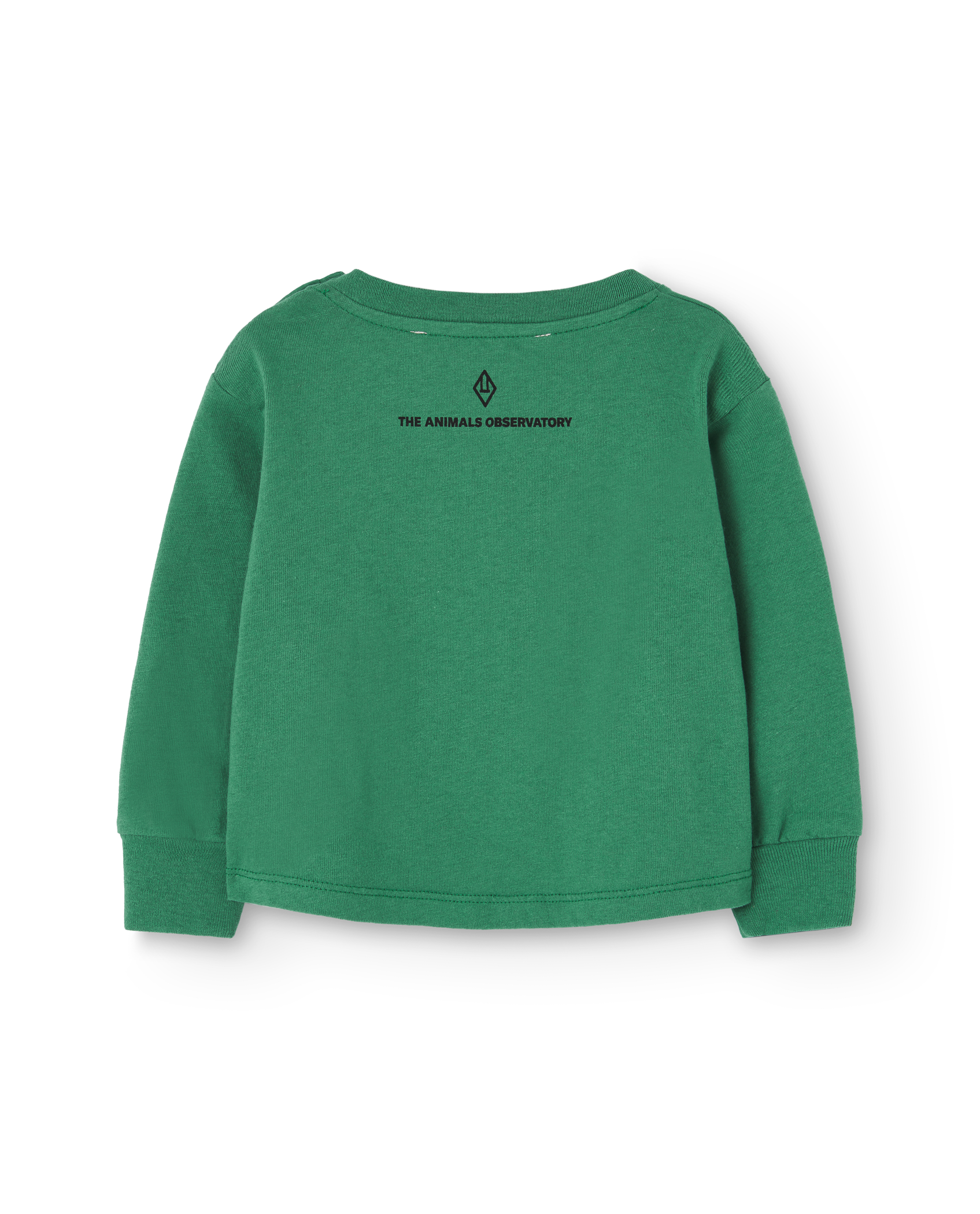 Green Wapiti Baby Long Sleeve T-Shirt PRODUCT BACK