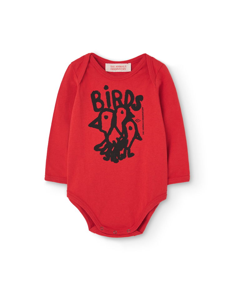 Red Wasp Baby Bodysuit COVER