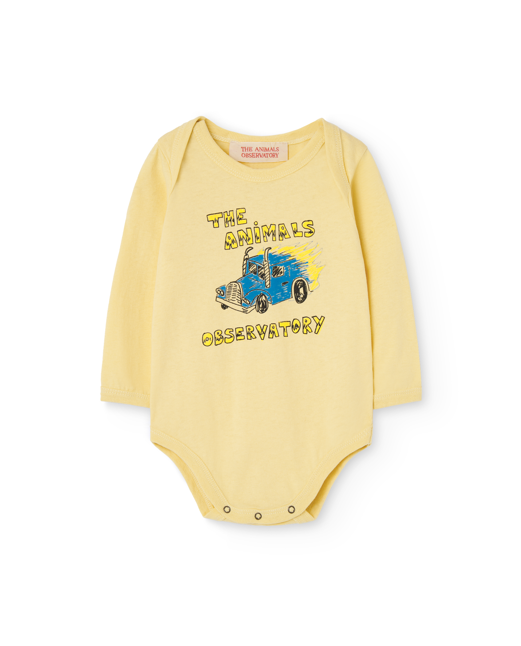 Cream Yellow Wasp Bodysuit PRODUCT FRONT