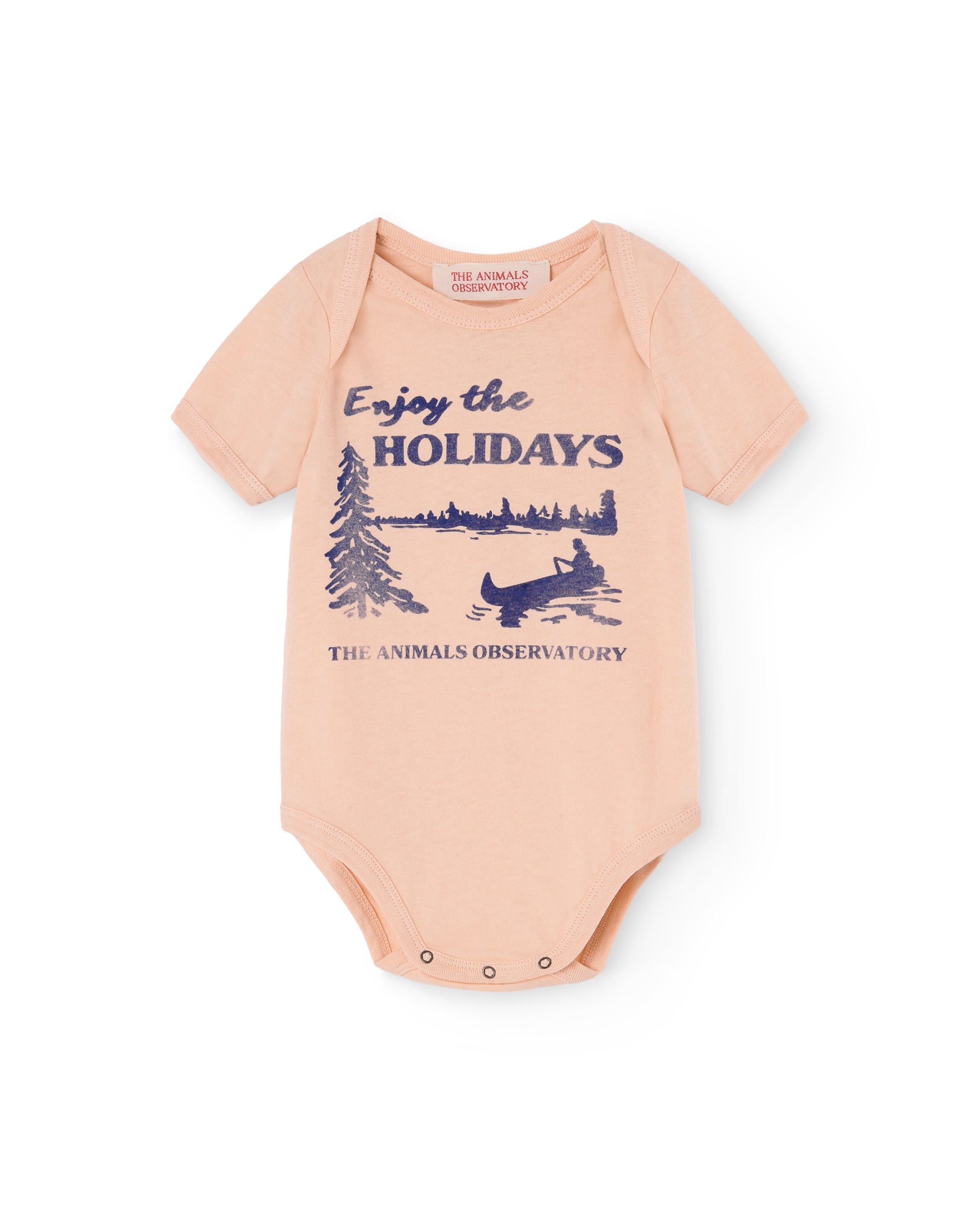 Rose Chimpanzee Baby Bodysuit PRODUCT FRONT