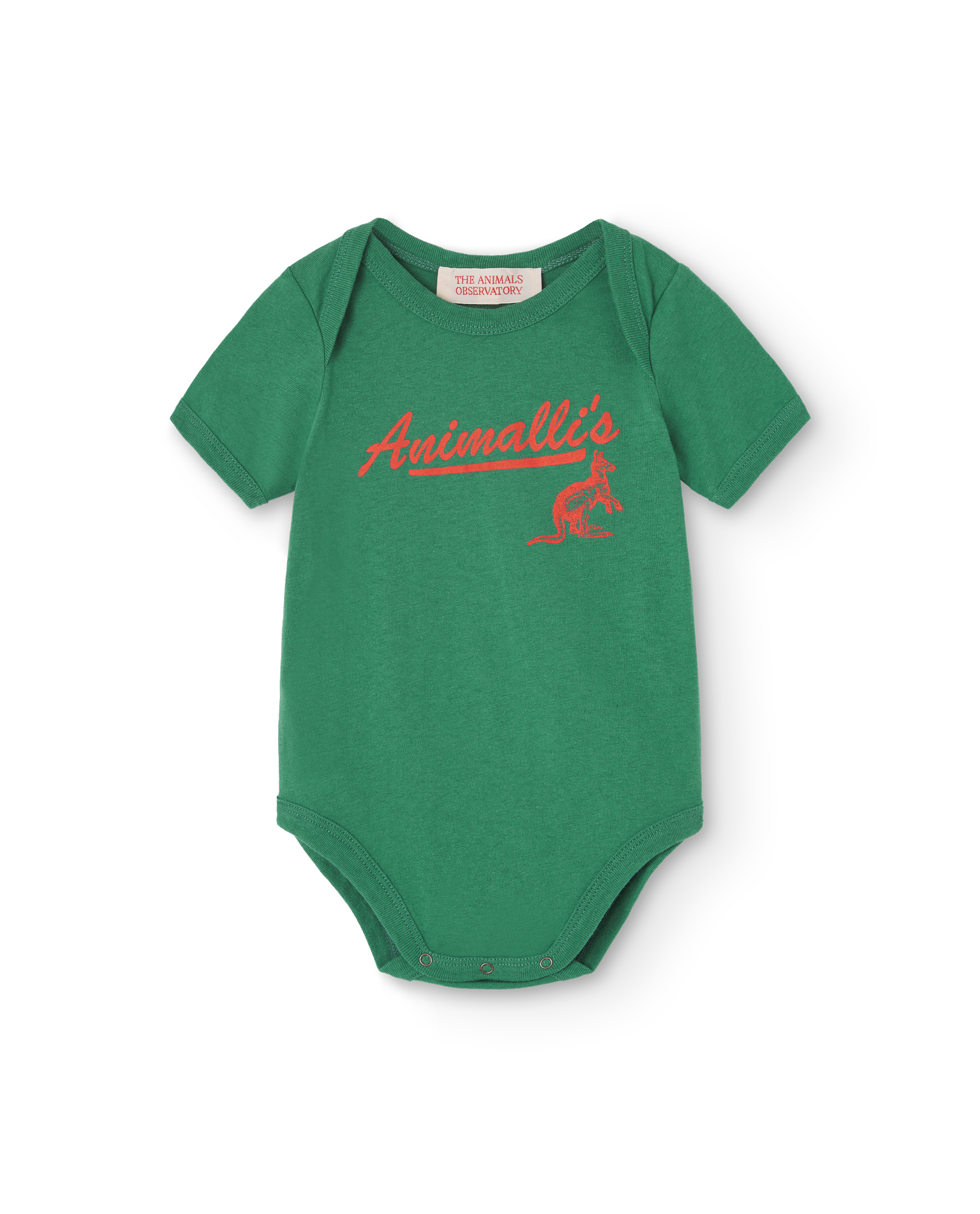 Green Chimpanzee Bodysuit PRODUCT FRONT