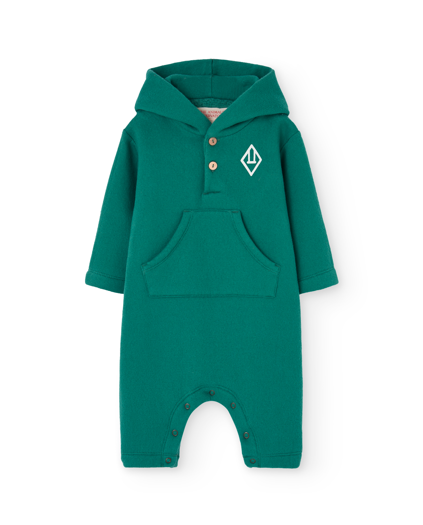 Green Rat Baby Jumpsuit PRODUCT FRONT