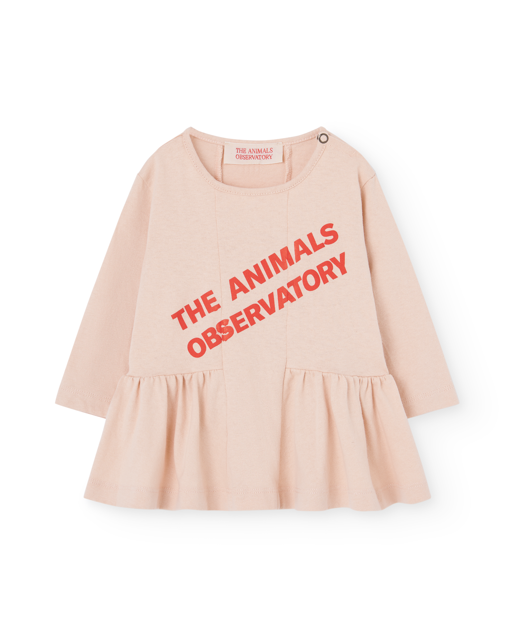 Rose Wildebeest Baby Dress PRODUCT FRONT