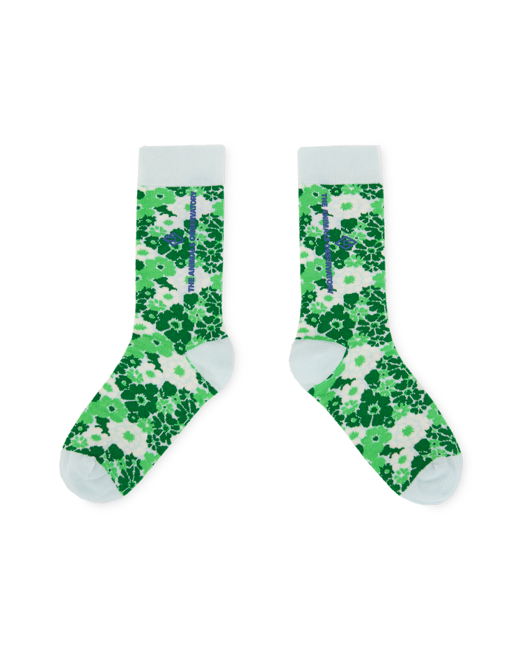 Green Snail Socks COVER