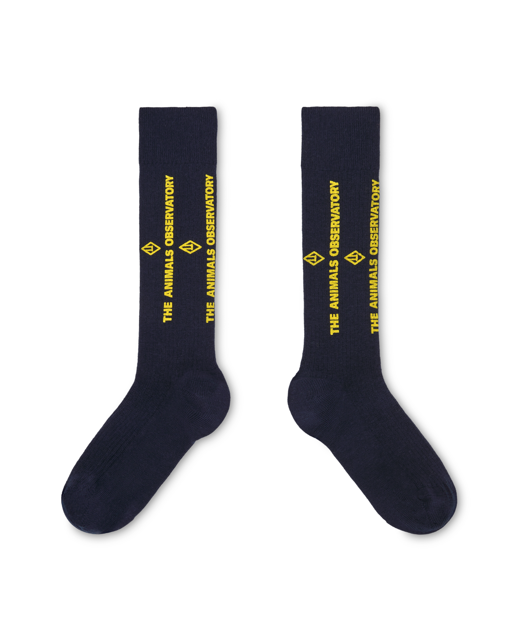 Navy Worm Socks PRODUCT FRONT