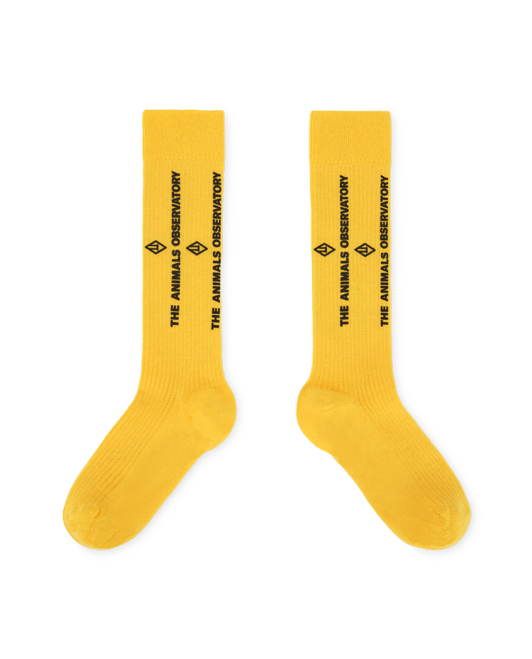 Yellow Worm Socks COVER