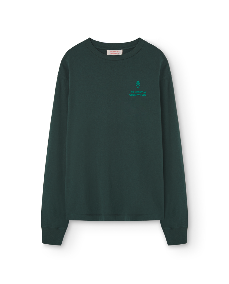 Dark Green Aries Woman Long Sleeve T-Shirt COVER