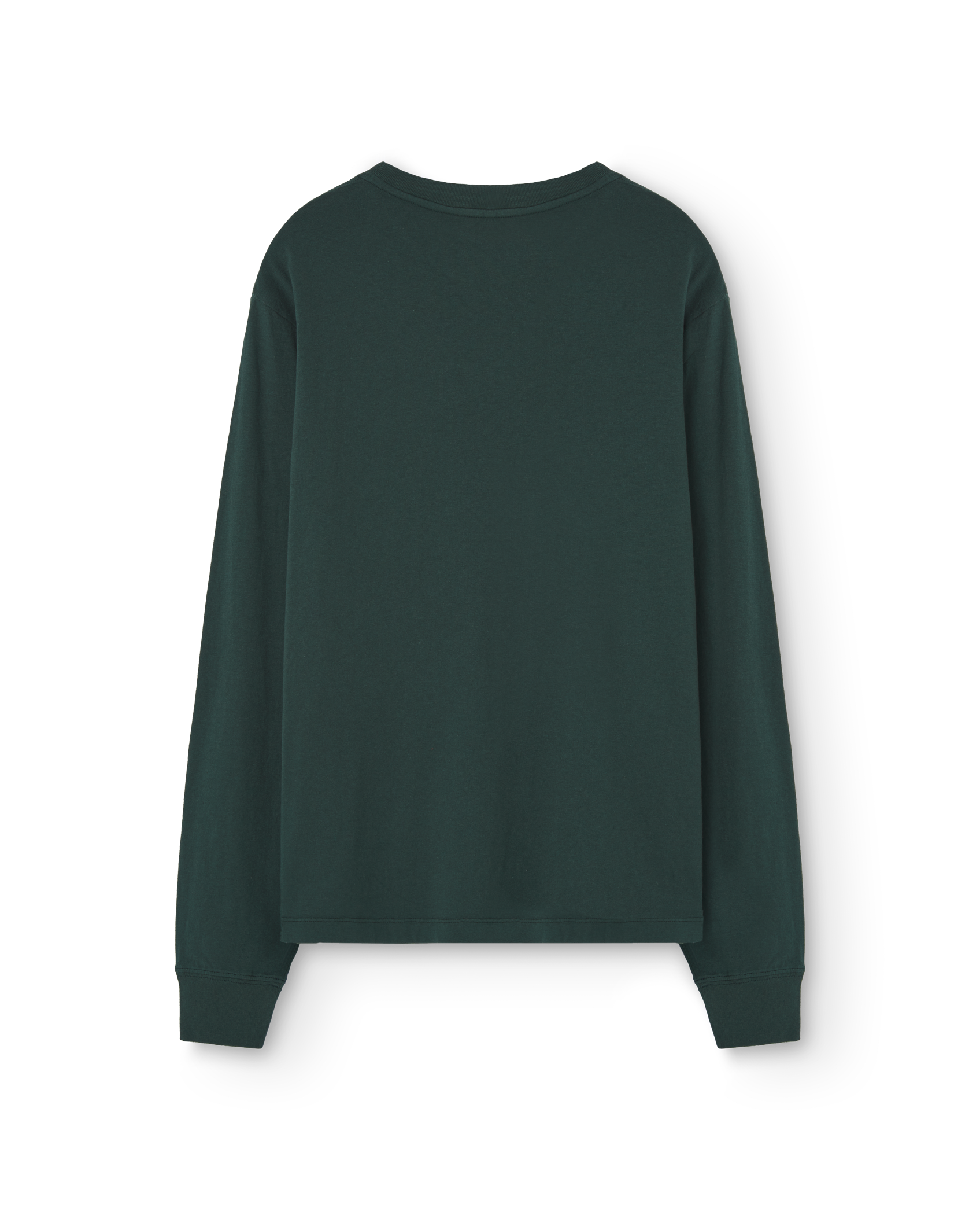 Dark Green Aries Woman Long Sleeve T-Shirt PRODUCT BACK