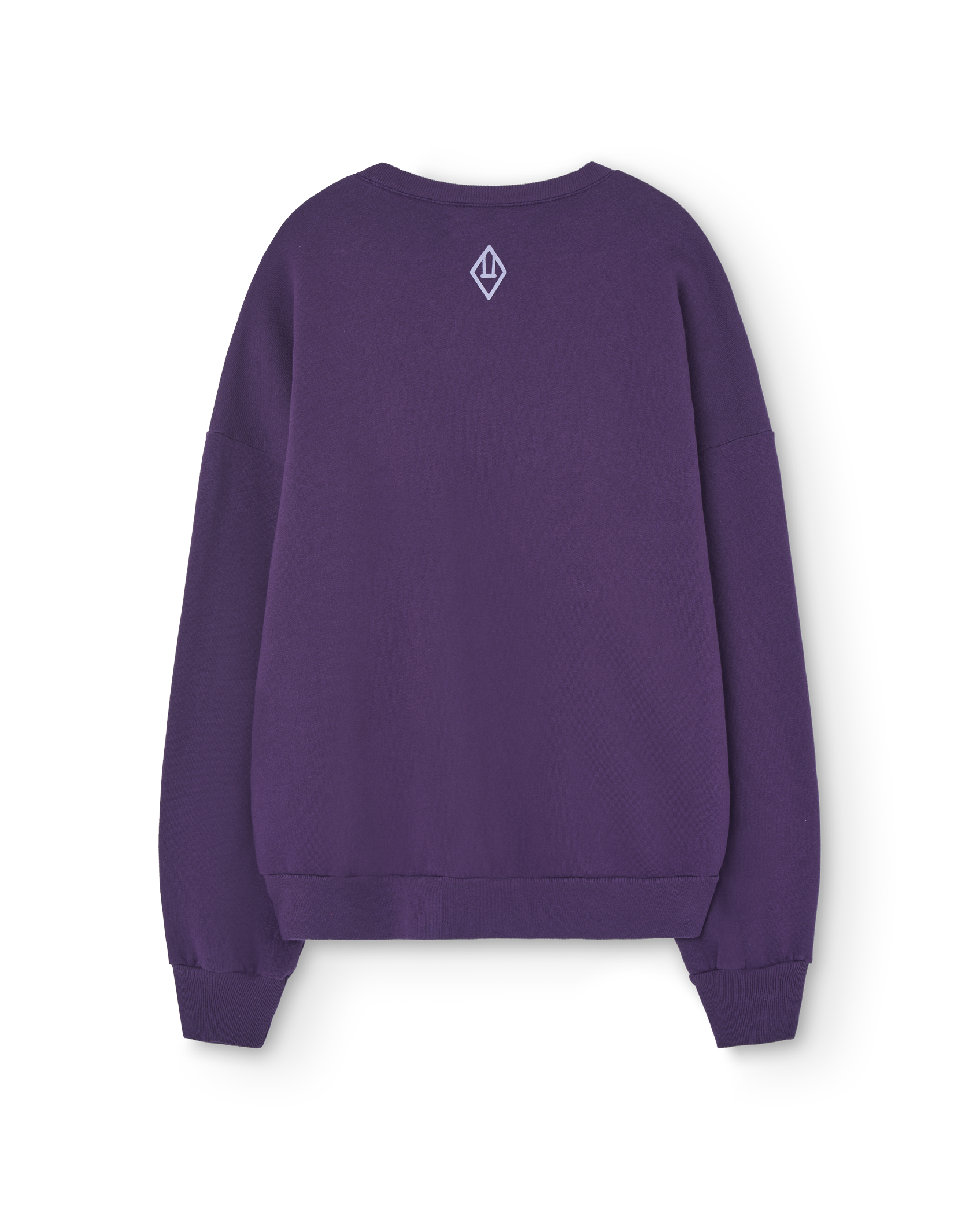 Purple Leo Woman Sweatshirt PRODUCT BACK